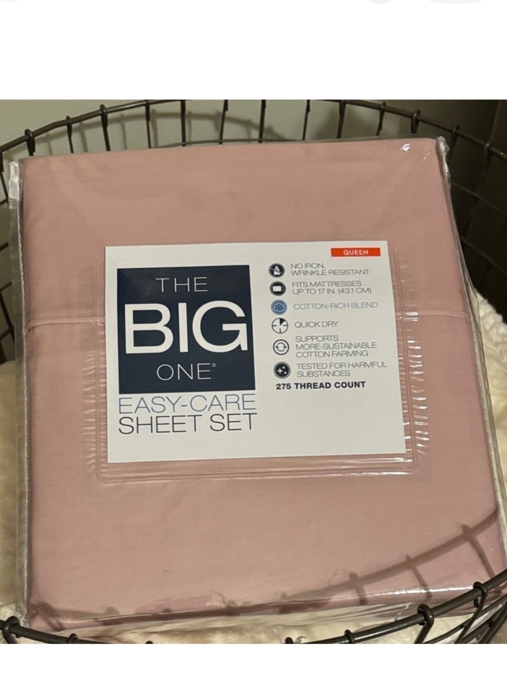 The Big One Easy-Care Sheet Set
